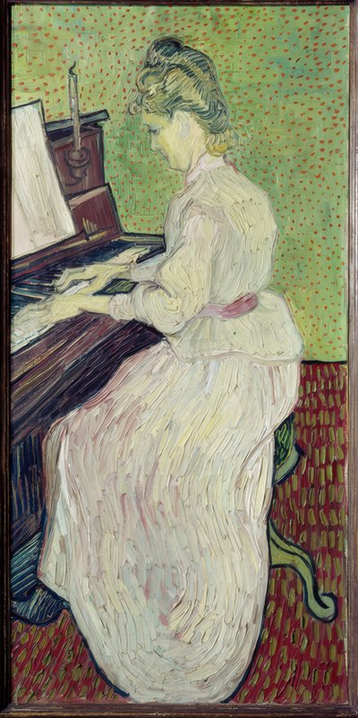 Marguerite Gachet at the Piano by Vincent van Gogh